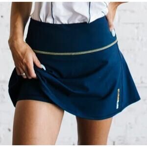 Stl Authentics NHL St Louis Blues Women's Lg Sports Skirt Tennis Skirt NWT SW